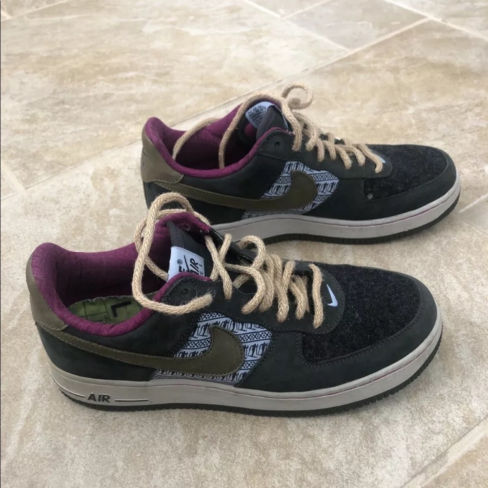 WOMENS AIR FORCE 1 PREMIUM 'NORDIC PAC’ SIZE 9 Over $300 On GOAT RARE!!!